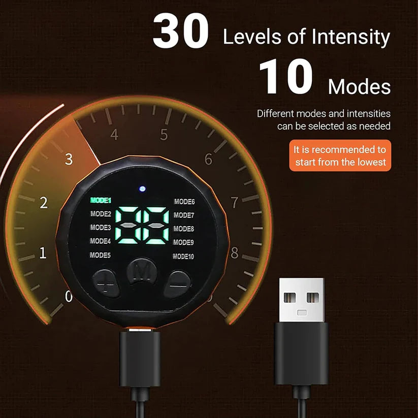 EMS Ab Toning Belt – Smart Adjustable EMS Trainer for Fast Core Activation (Men)