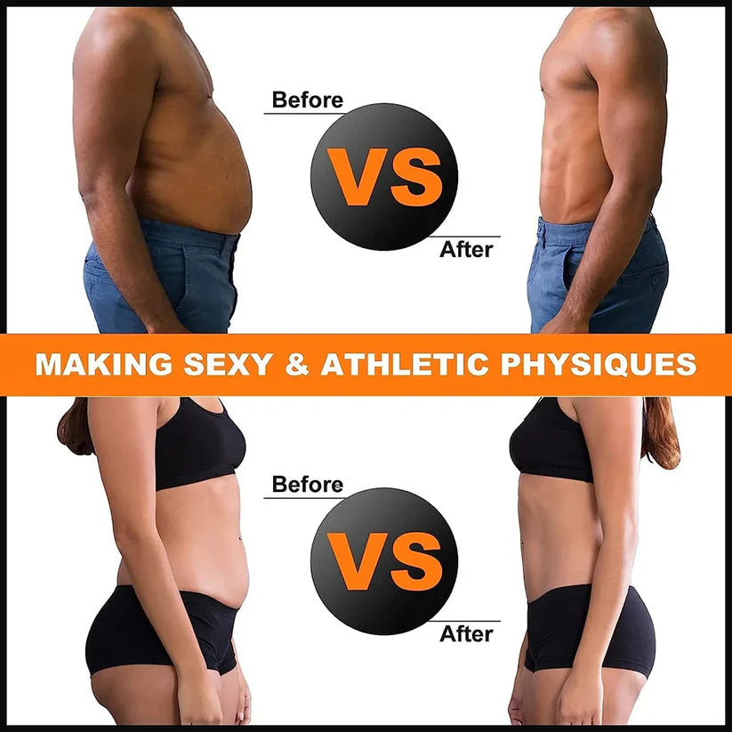 EMS Ab Toning Belt – Smart Adjustable EMS Trainer for Fast Core Activation (Men)