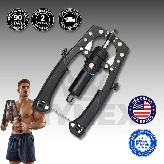 Hydraulic Power Twister – Adjustable 22–440 lbs Arm & Chest Strength Trainer